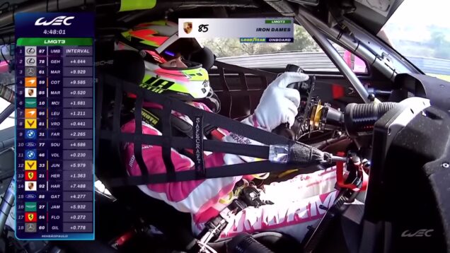 Textbook Overtake from the Iron Dames! Rolex 6 Hours of Sao Paulo 2025 FIA WEC_0.01.32.00