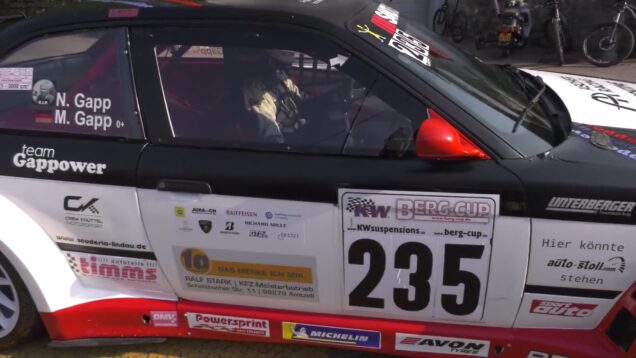 Course de Cote ST.Ursanne – Les Rangiers 2025 MARCEL GAPP BMW M3 E36 – BellunoVideo_0.00.57.00
