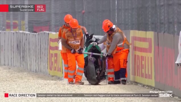 Tito Rabat crashes during Superpole at Balaton Park HungarianWorldSBK_0.02.10.00