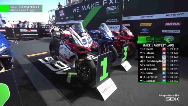 HIGHLIGHTS from WorldSSP Race 1 to remember 2025 AragonWorldSBK_0.02.30.00