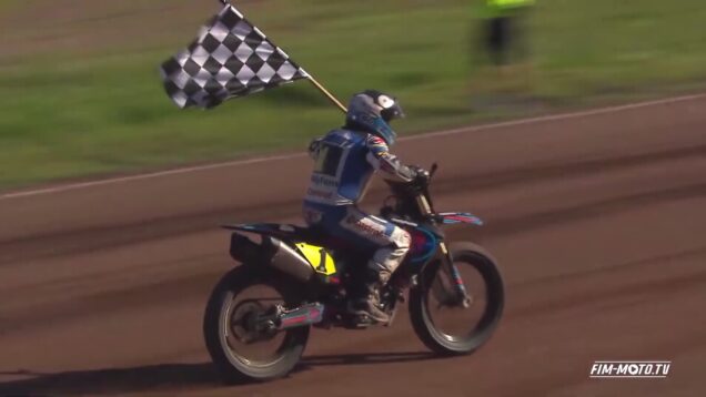 Incredibile Battaglia per il 2° posto – Manche finale – Campionato mondiale FIM Flat _0.07.21.00