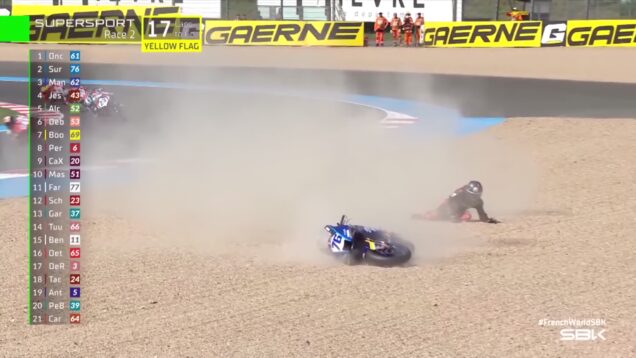 MOMENTI SALIENTI Gara 2 del WorldSSP 2025 FrenchWorldSBK_0.00.36.00