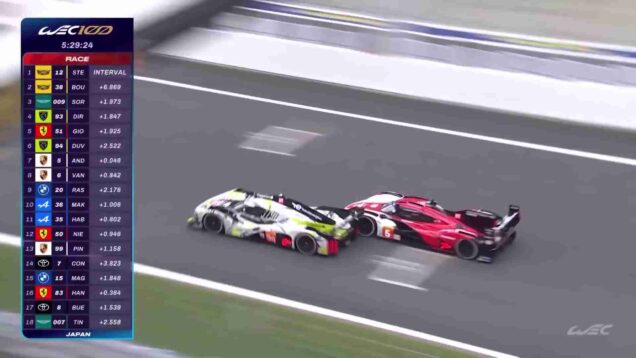 Peugeot vs Two Porsche 6 Hours of Fuji FIA WEC_0.00.33.00