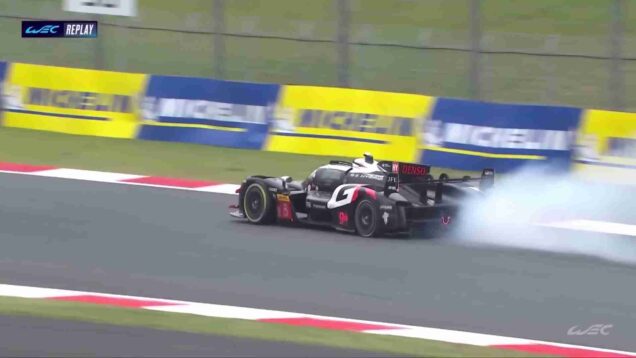 Puncture for the Toyota After Contact! 6 Hours of Fuji FIA WEC_0.01.50.00