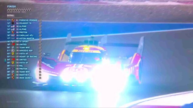 Podium SWEEP for Ferrari 1 2 3 – Qatar 1812KM 2025 – FIA WEC_0.02.55.00