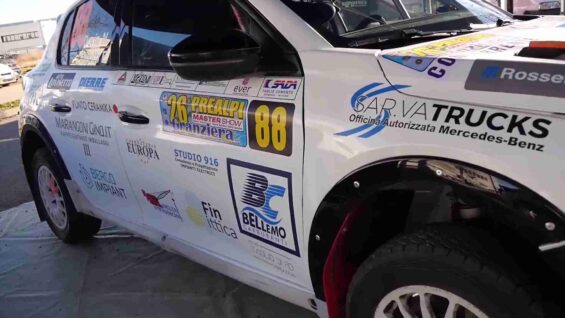26° Prealpi Master Show 2025 Finotti E. – Doria N. Peugeot 208 Rally4 – Bellunovideo_0.01.40.00